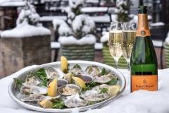 Oysters and Veuve