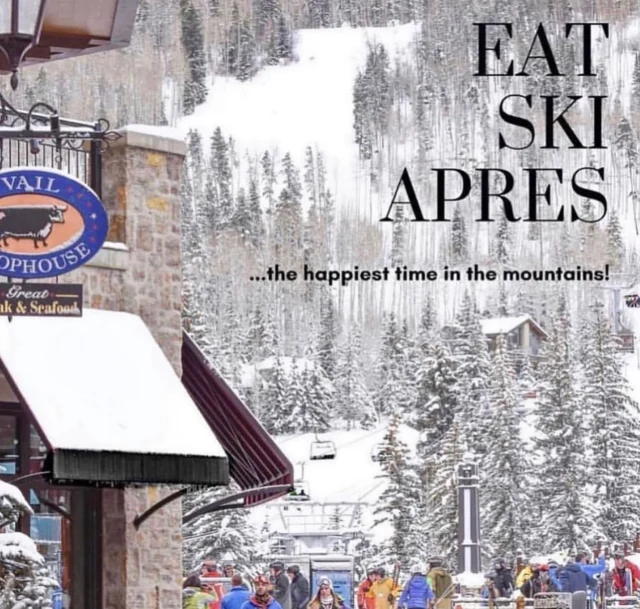 🎶 Après Ski Vibes at Vail Chophouse! 🍽️❄️

Join us this weekend for the perfect Après Ski experience! After hitting the slopes, indulge in delicious eats, refreshing drinks, and live music that will keep the energy high and the vibes even higher! 🥂🎸

Whether you’re celebrating a day on the mountain or just looking to unwind with great company, we’ve got you covered. See you at Vail Chophouse – where the weekend never ends. 🏔️✨

#VailChophouse #AprèsSki #LiveMusic #EatSkiAprès #WeekendVibes #VailWinter #MountainLife #SkiSeason